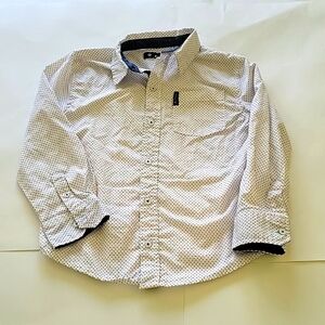 BEN SHERMAN Boys long sleeved oxford Dress Shirt, Size 6!